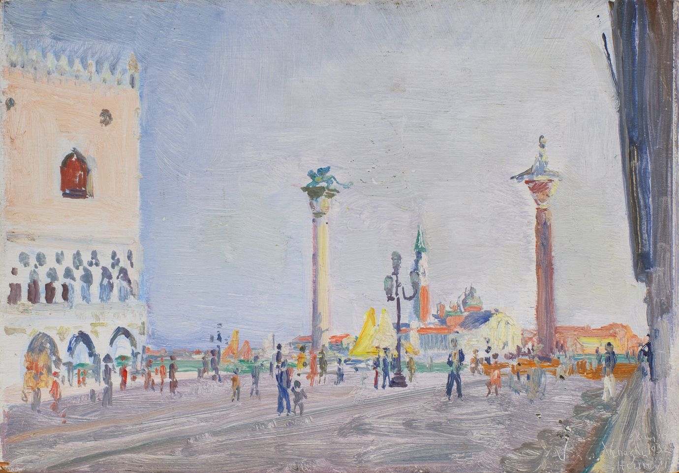 A piazza Venéziában, 1932